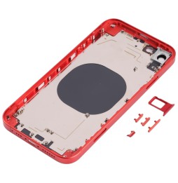 Full Back Housing Cover Imitation of iPhone 13 for iPhone XR (Red)(With Logo) at 50,50 €
