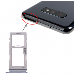 SIM + Micro SD kaart houder voor Samsung Galaxy S10 SM-G973 (Blauw) voor 6,90 €