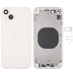 Full Back Housing Cover Imitation of iPhone 13 for iPhone XR (White)(With Logo) at 50,50 €