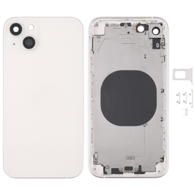 Achterkant imitatie iPhone 13 voor iPhone XR (Wit)(Met Logo) voor 50,50 €
