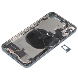 Voorgemonteerde achterkant imitatie iPhone 12 Pro voor iPhone XS Max (Blauw)(Met Logo) voor €130.90