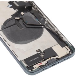 Vormontiert Gehäuse Nachahmung iPhone 12 Pro für iPhone XS Max (Blau)(Mit Logo) für €130.90