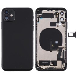 Vormontiert Gehäuse für iPhone 11 (Schwarz)(Mit Logo) für 84,90 €