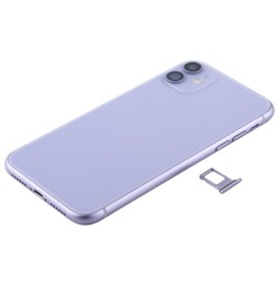 Back Housing Cover Assembly for iPhone 11 (Purple)(With Logo) at 84,90 €