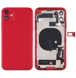 Voorgemonteerde achterkant voor iPhone 11 (Rood)(Met Logo) voor 84,90 €