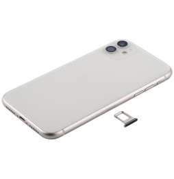 Back Housing Cover Assembly for iPhone 11 (White)(With Logo) at 84,90 €