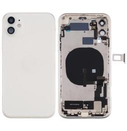 Vormontiert Gehäuse für iPhone 11 (Weiss)(Mit Logo) für 84,90 €