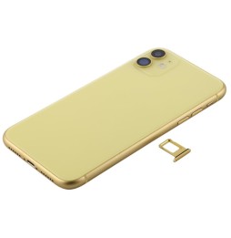 Back Housing Cover Assembly for iPhone 11 (Yellow)(With Logo) at 84,90 €