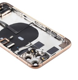 Back Housing Cover Assembly for iPhone 11 Pro (Gold)(With Logo) at 139,90 €
