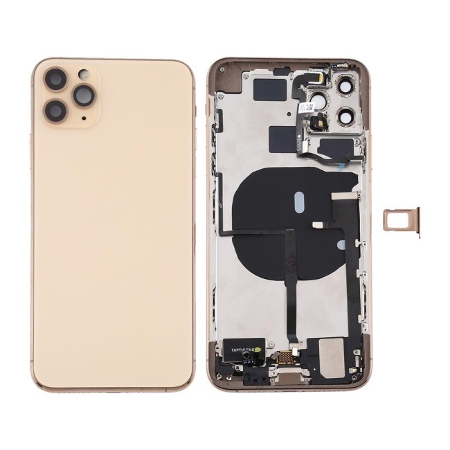 Back Housing Cover Assembly for iPhone 11 Pro (Gold)(With Logo) at 139,90 €