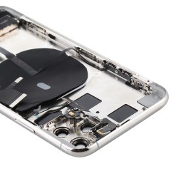 Vormontiert Gehäuse für iPhone 11 Pro (Silber)(Mit Logo) für 139,90 €