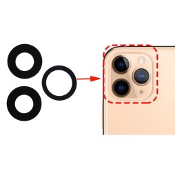3pcs Vitre caméra pour iPhone 11 Pro Max à 6,90 €