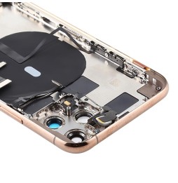 Vormontiert Gehäuse für iPhone 11 Pro Max (Gold)(Mit Logo) für 182,90 €