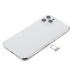 Vormontiert Gehäuse für iPhone 11 Pro Max (Silber)(Mit Logo) für 182,90 €