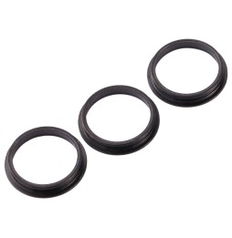 3x Camera Metal Hoop Ring for iPhone 11 Pro (Space Grey) at 9,45 €