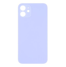 Cache vitre arrière pour iPhone 12 Mini (Mauve)(Avec Logo) à 13,90 €
