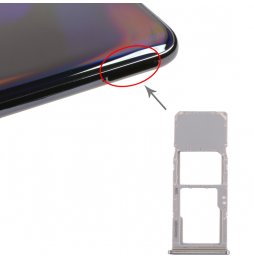SIM + Micro SD Kartenhalter für Samsung Galaxy A70 SM-A705 (Silber) für 6,90 €