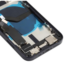 Vormontiert Gehäuse für iPhone 12 Mini (Schwarz)(Mit Logo) für 117,90 €