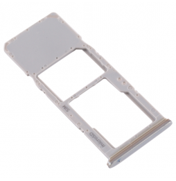 Tiroir carte SIM + Micro SD pour Samsung Galaxy A70 SM-A705 (Argent) à 6,90 €