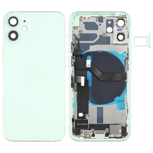 Back Housing Cover Assembly for iPhone 12 Mini (Green)(With Logo) at 117,90 €