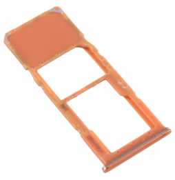 SIM + Micro SD kaart houder voor Samsung Galaxy A70 SM-A705 (Oranje) voor 6,90 €