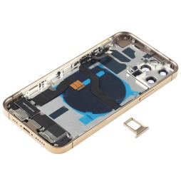 Vormontiert Gehäuse für iPhone 12 Pro (Gold)(Mit Logo) für 189,90 €