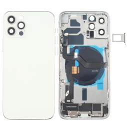 Vormontiert Gehäuse für iPhone 12 Pro (Weiss)(Mit Logo) für 189,90 €
