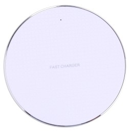 Chargeur sans fil rapide en métal 15W (Blanc) à 14,85 €