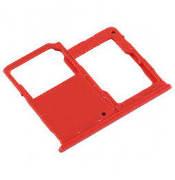 SIM + Micro SD Kartenhalter für Samsung Galaxy A40 SM-A405F (Rot) für 5,90 €