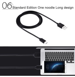 Câble USB-C / Type-C vers USB pour Samsung, Huawei... 1m (Noir) à 8,95 €