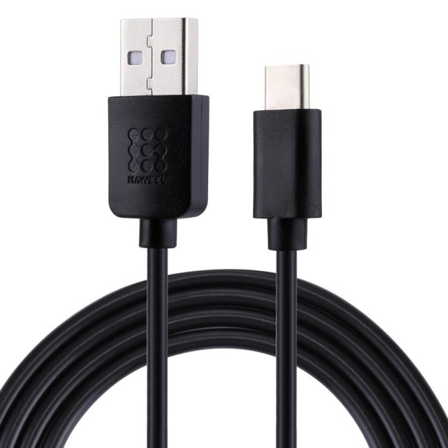 USB-C / Type-C to USB Cable for Samsung, Huawei... 1m (Black) at 8,95 €