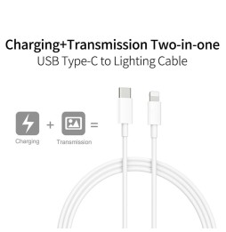 20W Schnell Ladegerät + USB-C / Type-C auf Lightning Kabel 1m für 24,95 €