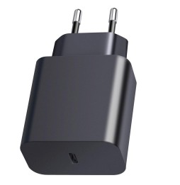 25W USB-C / Type-C Schnell Ladegerät (Schwarz) für 20,95 €
