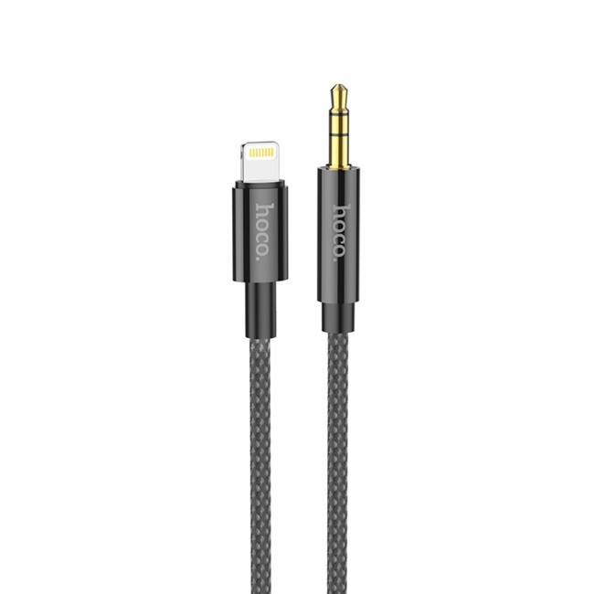 Iphone Lightning vers 3,5 mm - Câble audio auxiliaire - (NOIR)