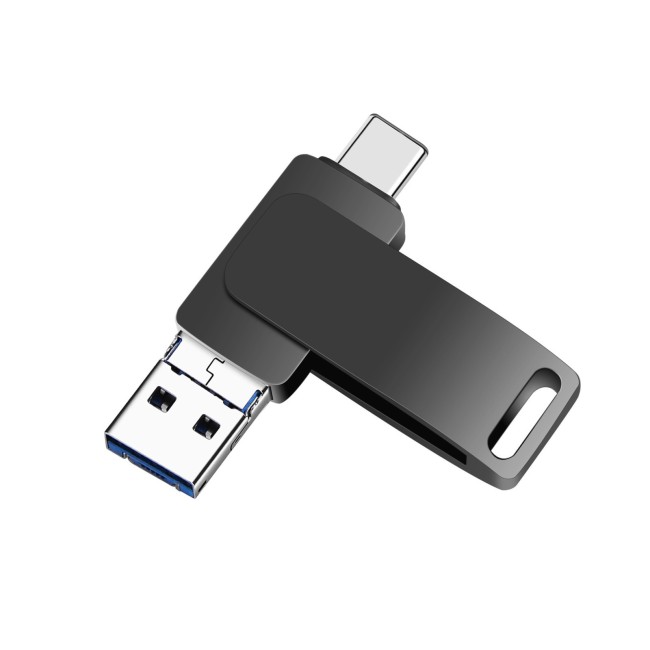 Clé USB 3.0 64Go Lightning + USB-C / Type-C