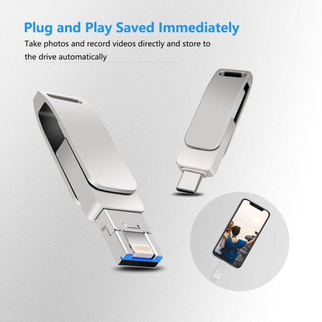 64GB Lightning + USB-C / Type-C USB 3.0 Flash-Laufwerk