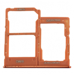 Tiroir carte SIM + Micro SD pour Samsung Galaxy A40 SM-A405F (Orange) à 5,90 €