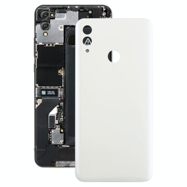 Cache arrière pour Huawei Honor 10 Lite (Blanc)(Avec Logo)