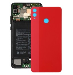 Cache arrière pour Huawei Honor 8x (Rouge)(Avec Logo)