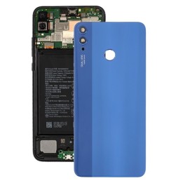 Cache arrière original avec lentille pour Huawei Honor 8x (Bleu)(Avec Logo)
