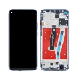 Écran LCD avec châssis pour Huawei Mate 30 Lite (Bleu)