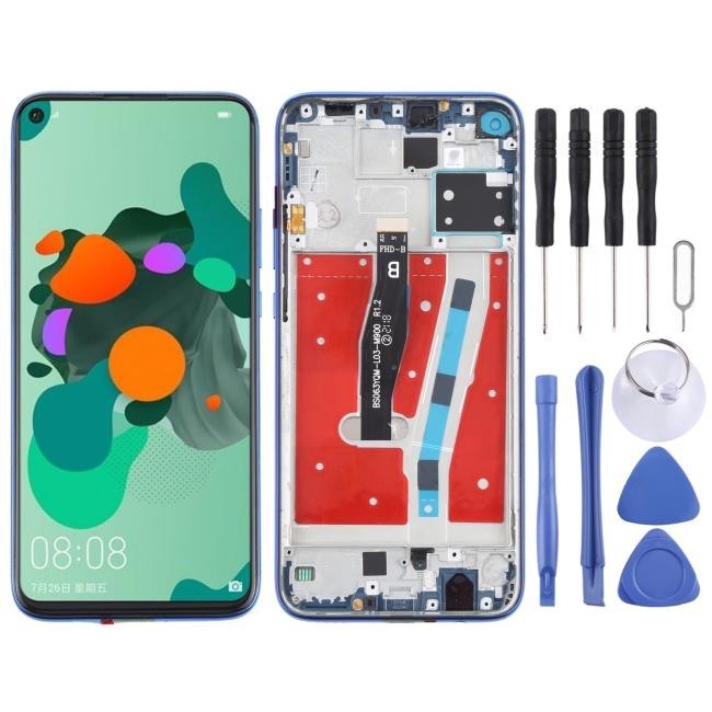 LCD Screen with Frame for Huawei Mate 30 Lite (Blue)