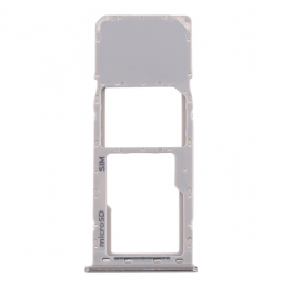 SIM + Micro SD kaart houder voor Samsung Galaxy A30 SM-A305 (Zilver) voor 6,90 €