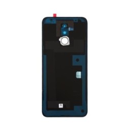 Cache arrière avec lentille pour Huawei Mate 20 Lite (Bleu)(Avec Logo)