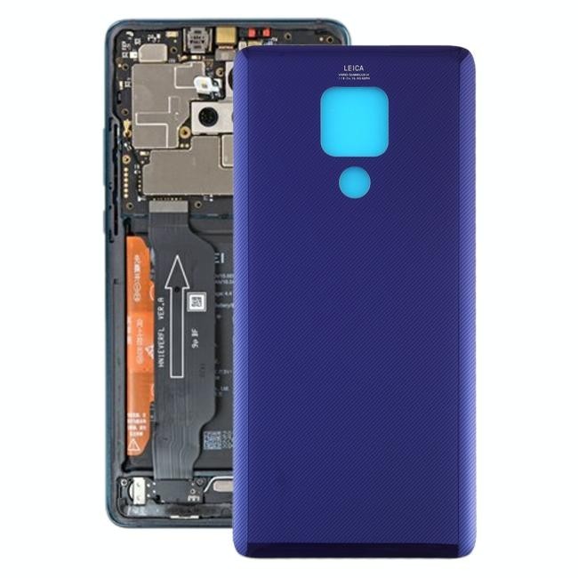 Battery Back Cover for Huawei Mate 20 x (Purple)(With Logo)