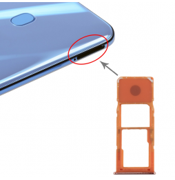 SIM + Micro SD Kartenhalter für Samsung Galaxy A30 SM-A305 (Orange) für 6,90 €