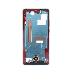 LCD-Rahmen mit Ein/Aus Power & Volume Tasten für Huawei P30 Pro (Aurorablau)