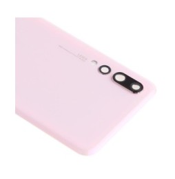 Cache arrière avec lentille pour Huawei P20 Pro (Rose)(Avec Logo)