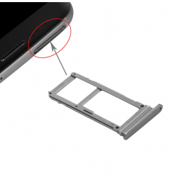 Tiroir carte SIM + Micro SD pour Samsung Galaxy S7 SM-G930 (Gris) à 5,90 €