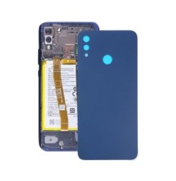 Cache arrière pour Huawei P Smart Plus (Twilight Blue)(Avec Logo)